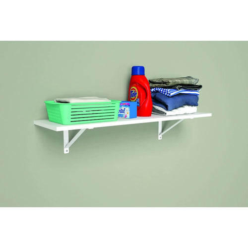 Closetmaid 3ft Multi-Purpose Laminate Storage Shelf, White