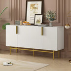 Credenza a buffet a 4 ante da 60" con ripiani regolabili