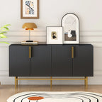 Credenza a buffet a 4 ante da 60" con ripiani regolabili