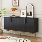Credenza a buffet a 4 ante da 60" con ripiani regolabili