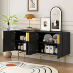 Credenza a buffet a 4 ante da 60" con ripiani regolabili