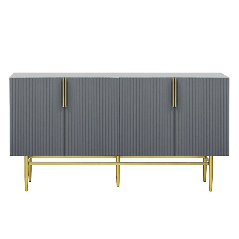 Credenza a buffet a 4 ante da 60" con ripiani regolabili