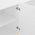 Credenza a buffet a 4 ante da 60" con ripiani regolabili