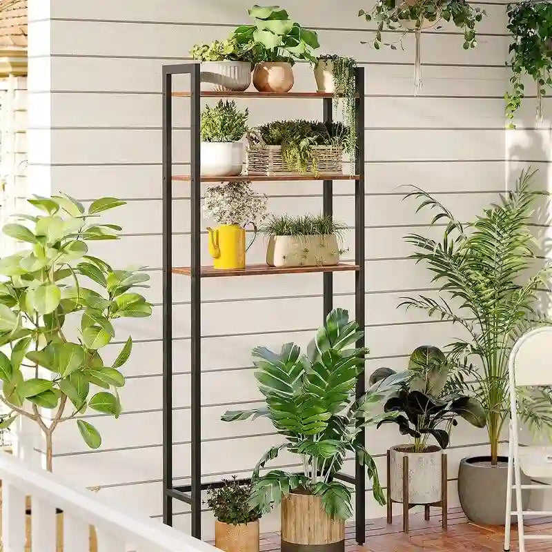 Scaffale organizer da bagno salvaspazio sopra il WC con 3 ripiani aperti