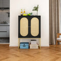 Armadietto portaoggetti da terra con ripiani regolabili - 26,78" x 15,75" x 41,23"H