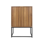 Armadietto portaoggetti da terra con ripiani regolabili - 26,78" x 15,75" x 41,23"H