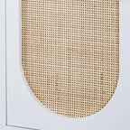 Armadietto portaoggetti da terra con ripiani regolabili - 26,78" x 15,75" x 41,23"H