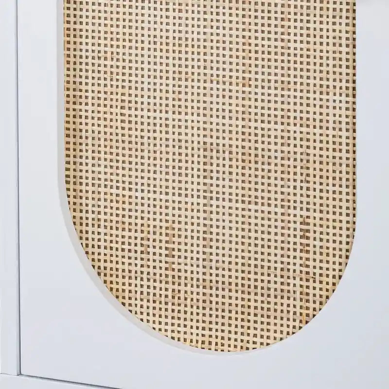 Armadietto portaoggetti da terra con ripiani regolabili - 26,78" x 15,75" x 41,23"H
