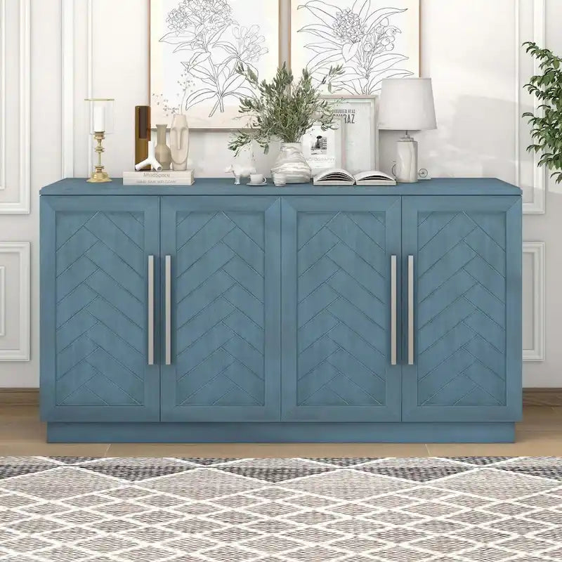 Credenza a buffet da 60" con ripiani regolabili