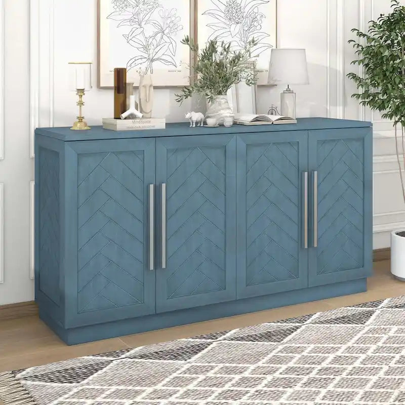 Credenza a buffet da 60" con ripiani regolabili