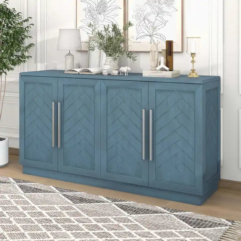 Credenza a buffet da 60" con ripiani regolabili